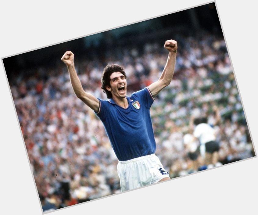 Happy 59th birthday to Paolo Rossi, Italy\s hero at the 1982 FIFA World Cup and a European Cup winner with Juventus 