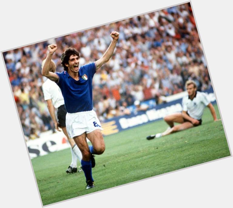 Happy 59th birthday to former Italy striker Paolo Rossi. 