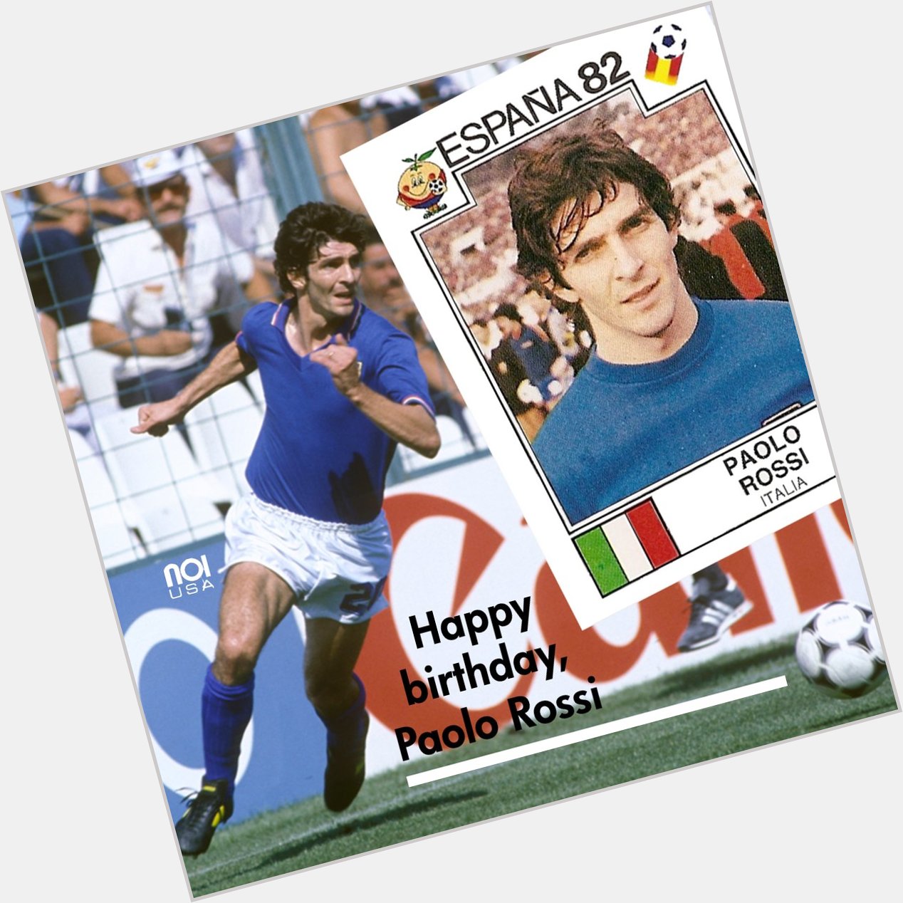 Happy birthday to Paolo Rossi!!! Do you remember his 1982 World Cup?? 