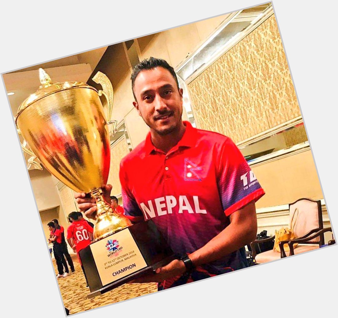 No other player has greater influence in Nepal\s cricket than Paras Khadka. Happy Birthday 