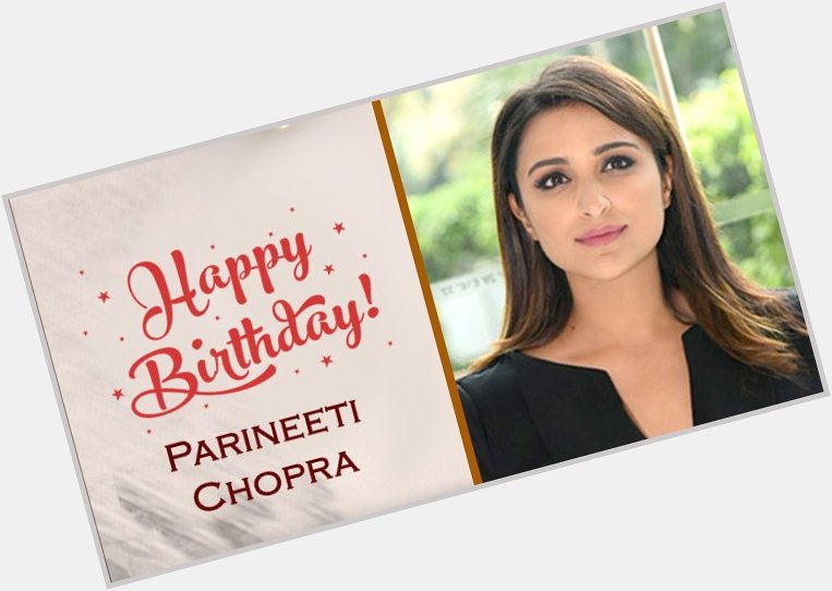 Happy Birthday.... Parineeti Chopra 