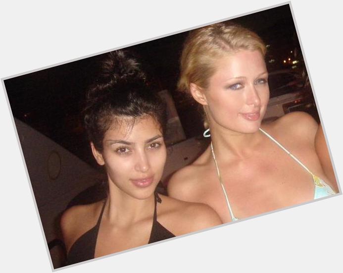 Kim K wins this week with this pic of her and Paris Hilton from almost a decade ago!  