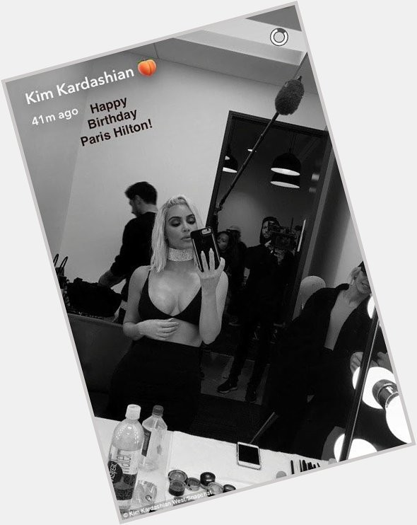 Kim Kardashian wishes Paris Hilton a Happy Birthday in her s3xy outfit  