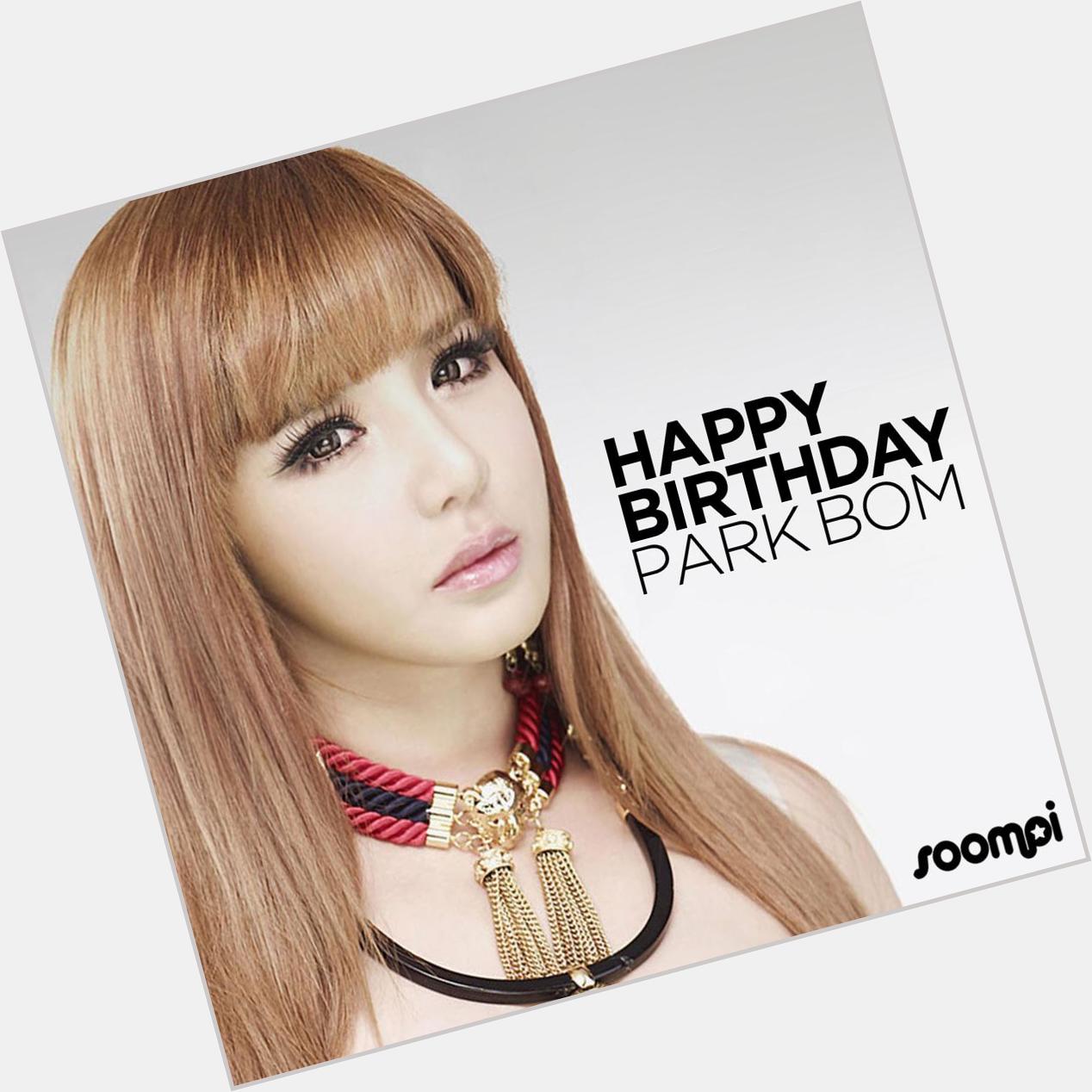 Happy Birthday to Park Bom! 