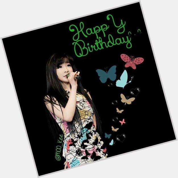 Happy birthday Park bom unnie.    