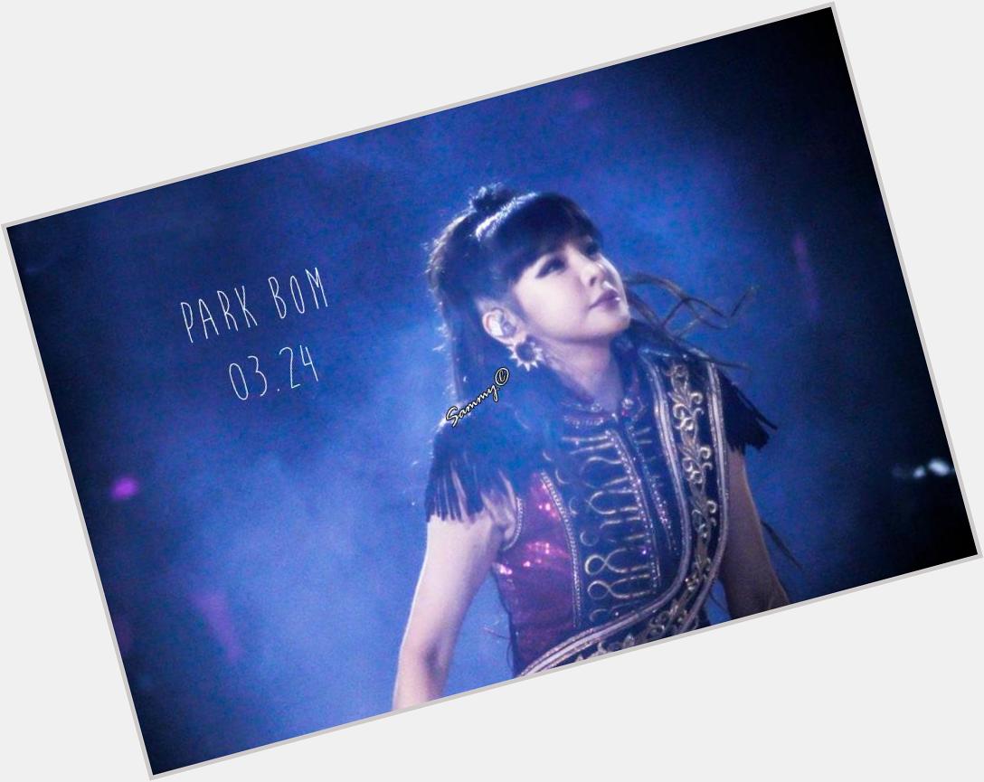 Happy birthday Park Bom ^^ 