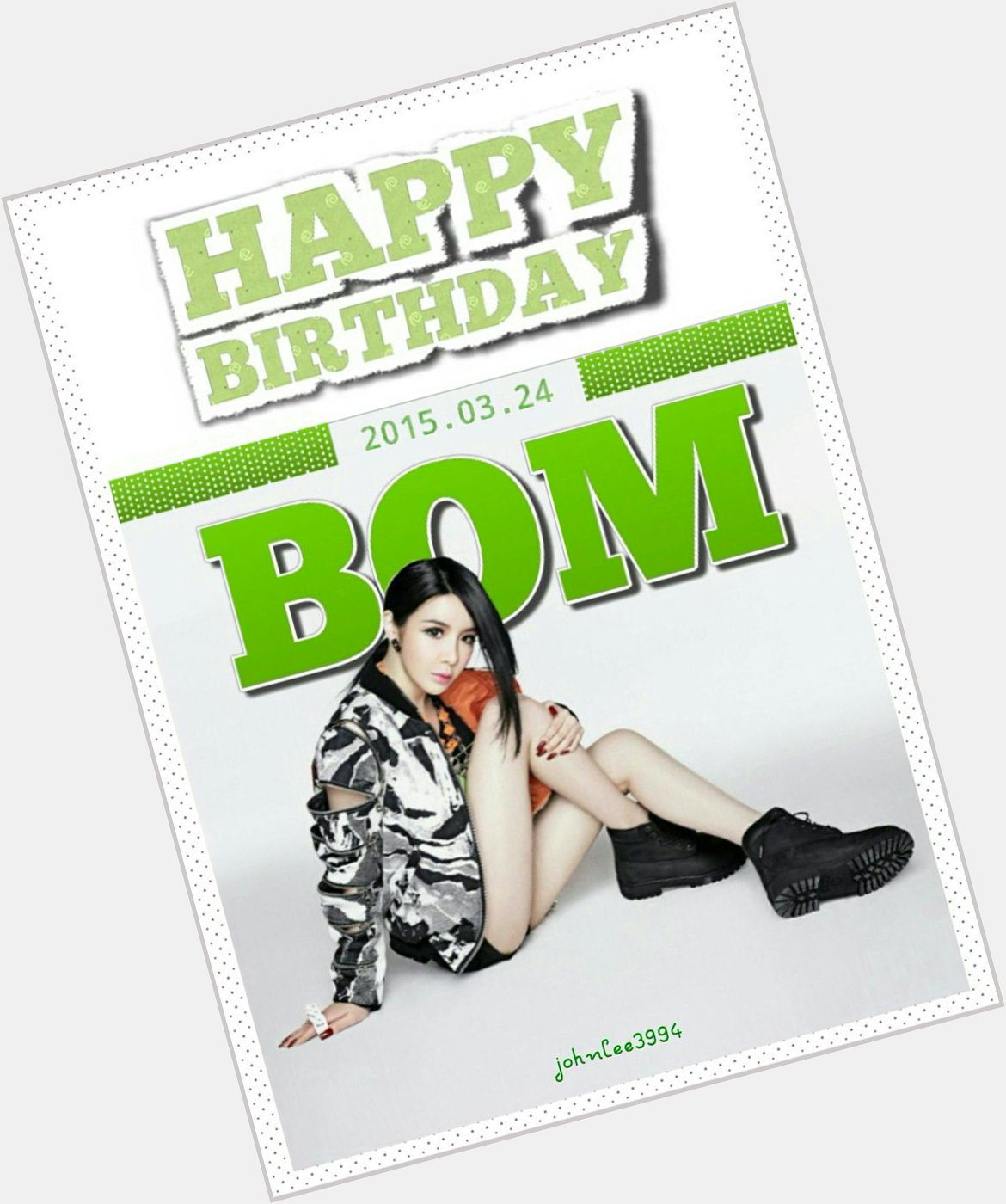 150323 [Happy Birthday Park Bom]           !      !!!    !    