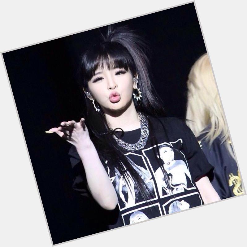 Happy Birthday to 2NE1\s Park Bom ( We know Bom is still young at heart, saengil chukae  