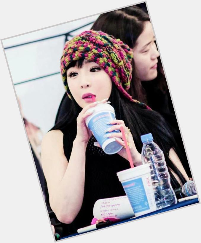 Happy Birthday my goodness Park Bom! I love u and your amazing voice!   You are always the BEST! :3 