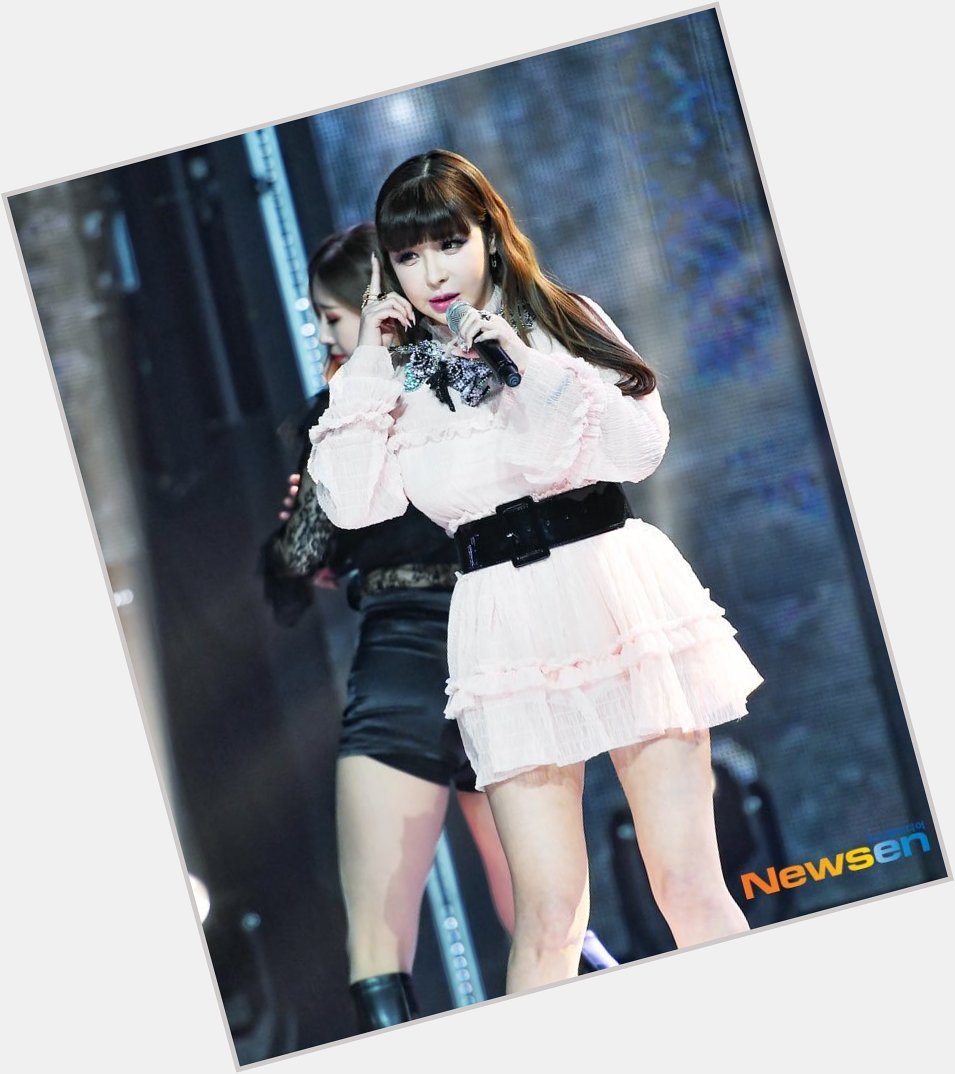 Happy birthday my lady spring, Park Bom. From now on, let s only be happy together  