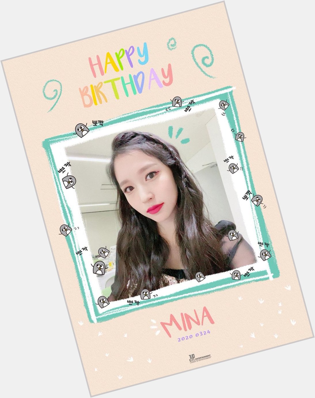 Happy Birthday 
24 März Mina (Twice) -1997 Park Bom (eh. 2NE1) -1984   