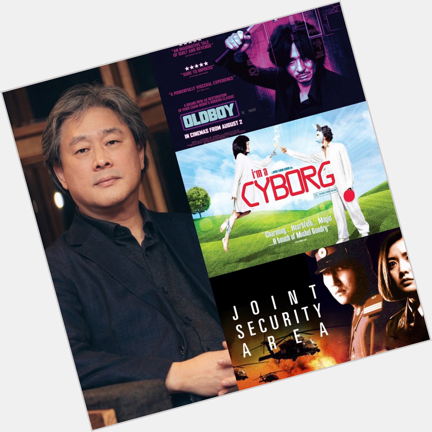 Happy Birthday to Old Boy director Park Chan-wook      