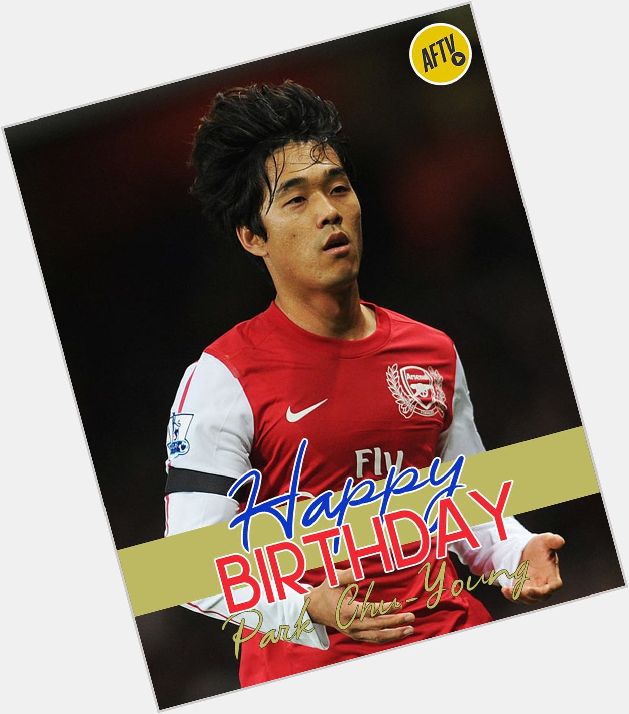  Happy Birthday Park Chu-young!

Park only played 1  Premier League game during his time at Arsenal! 