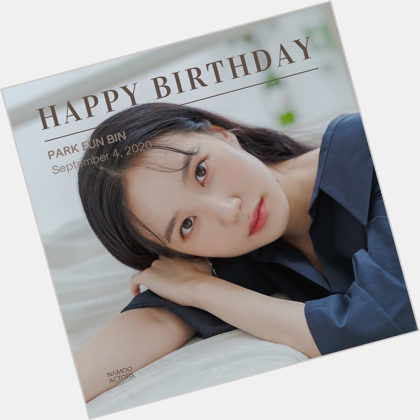 Happy birthday Park Eun Bin      