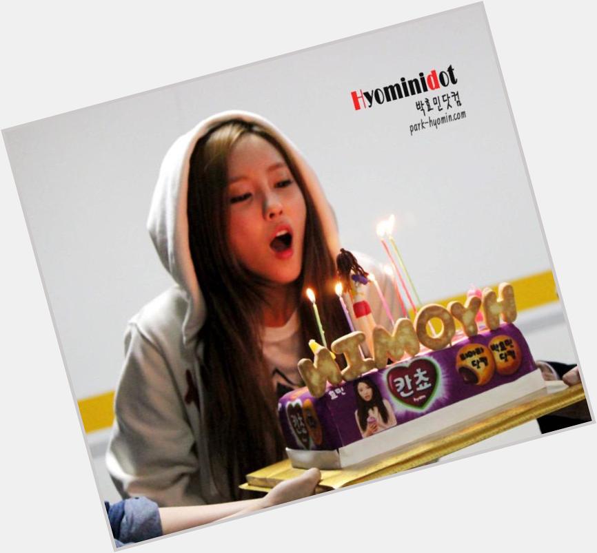 Happy Birthday Park Hyomin ~~!! 
