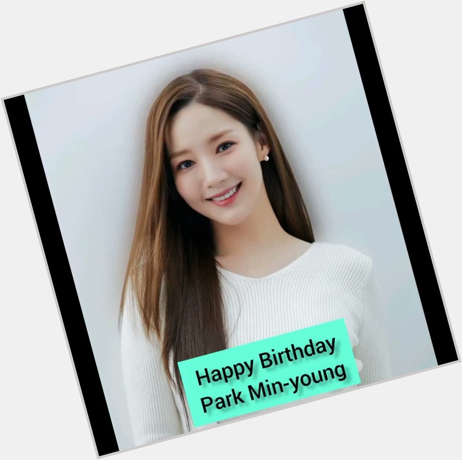[ 4 / 3 / 2023 ]  Happy Birthday Park Min-young (ACTRESS)    