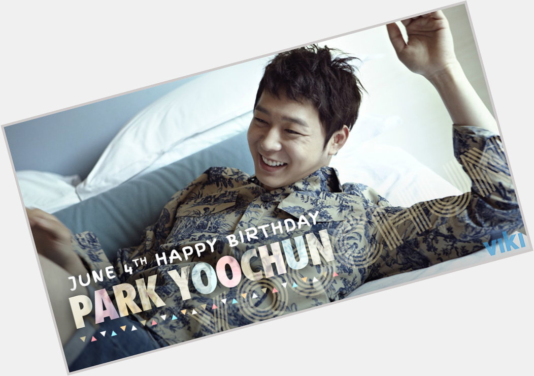 Happy Birthday to Park Yoochun!

Best wishes to the star of  