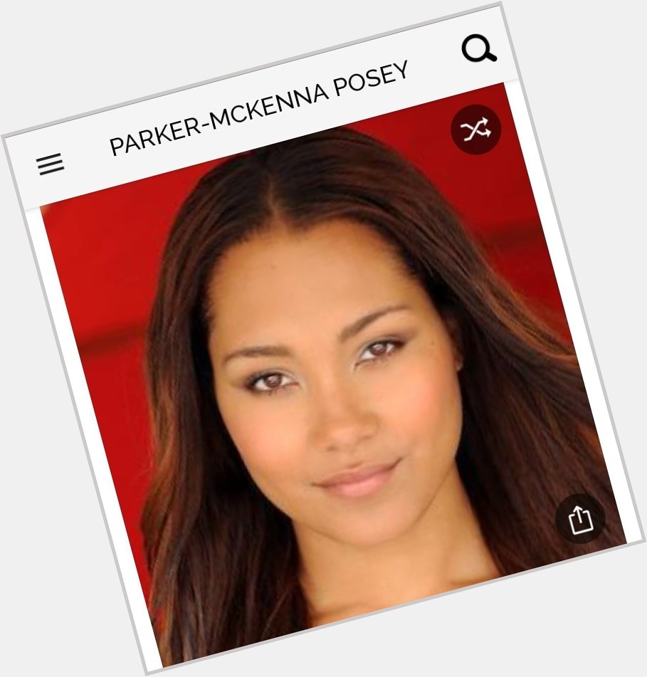 Happy birthday to this great actress.  Happy birthday to Parker-McKenna Posey 
