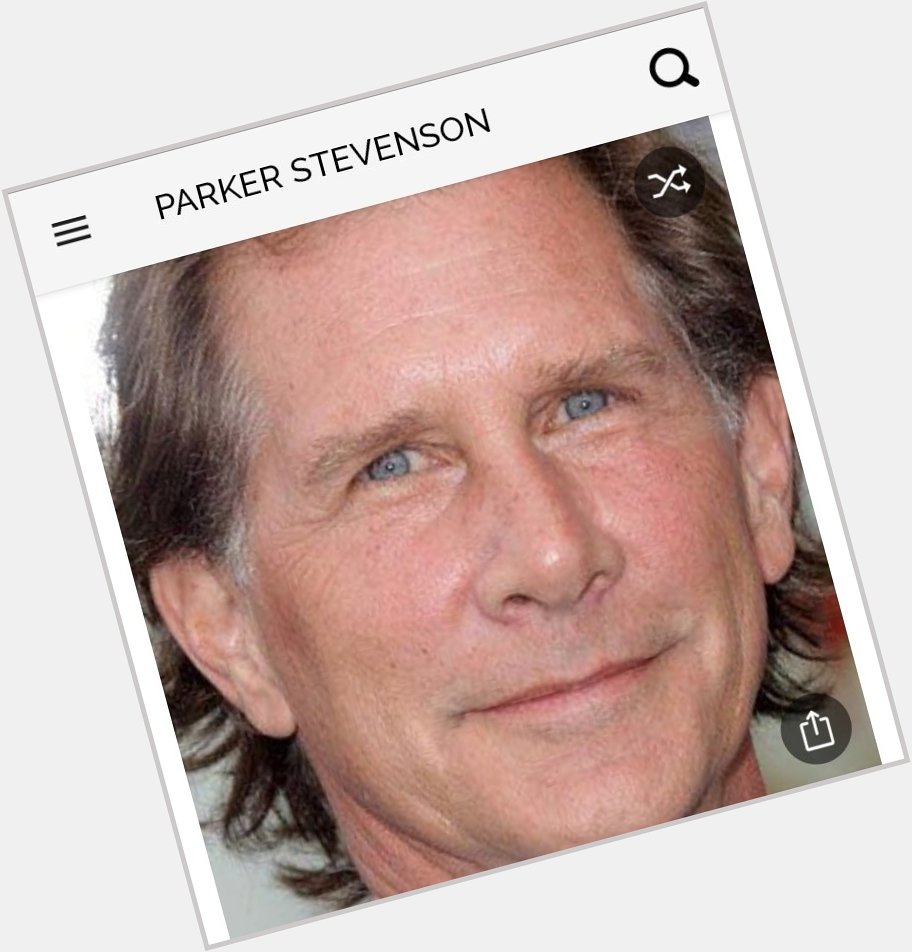 Happy birthday to this great actor.  Happy birthday to Parker Stevenson 