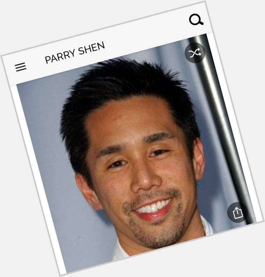 Happy birthday to this great actor.  Happy birthday to Parry Shen 