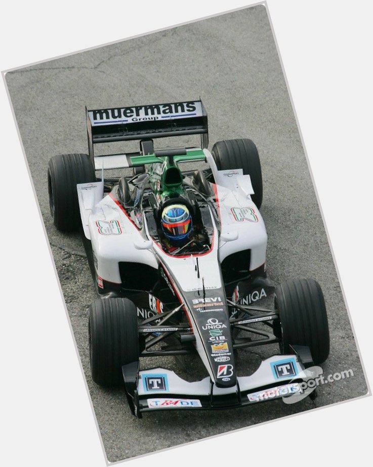 Happy Birthday Pastor Maldonado! (Testing Minardi PS04B at Misano 2004) 

 