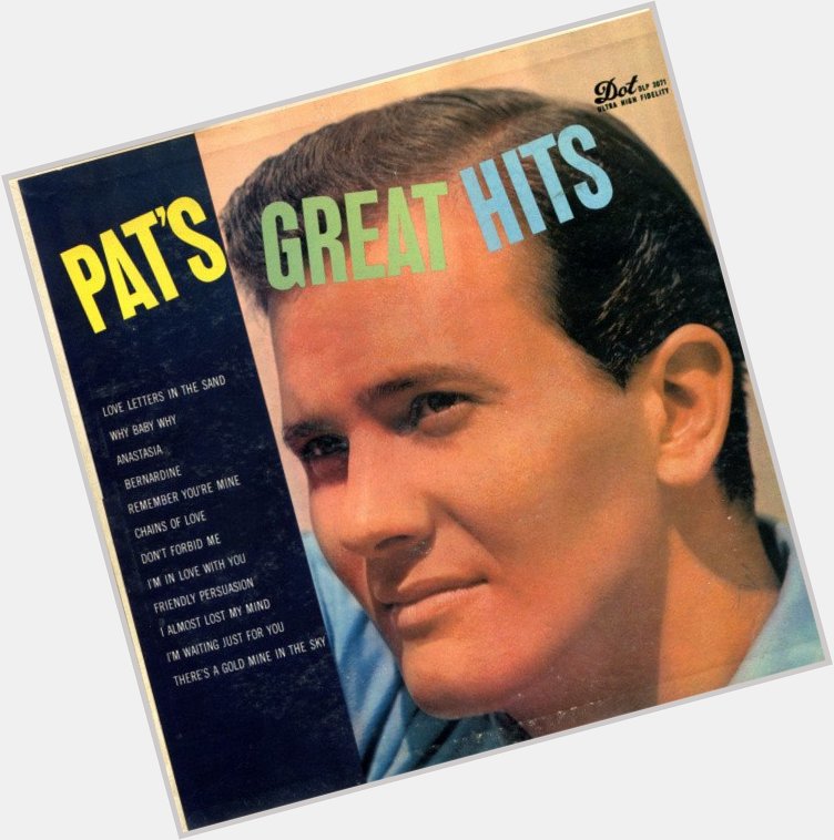 Well, it\s not a message by Roseanne, but this should stur things up a bit. June 1st, 1934 Pat Boone Happy Birthday 
