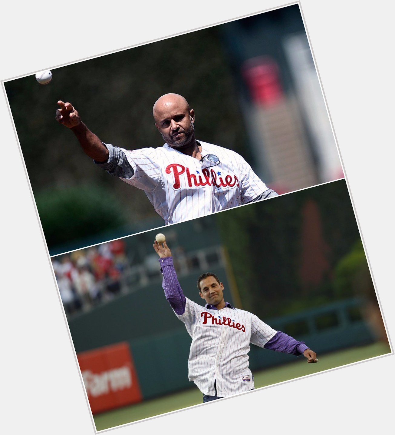  Like to send your happy birthday wishes to a couple former teammates, Placido Polanco and Pat Burrell! 