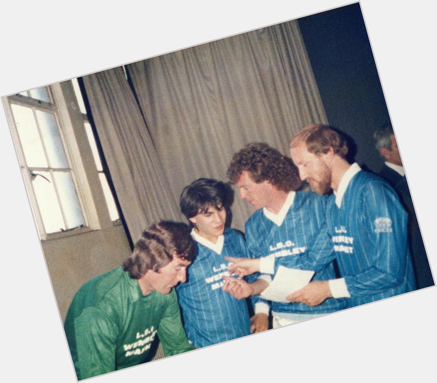 Happy 70th Birthday Pat Jennings. Pics show him with George Best + (in other pic) me, Rix and  