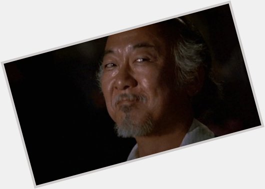 Today a legend was born. Happy birthday to Noriyuki \"Pat\" Morita! For me the one and only Mr. Miyagi. 