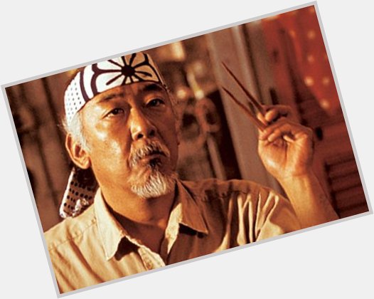 Happy birthday (RIP) to a wonderful actor and comedian, Oscar-nominee Pat Morita! 