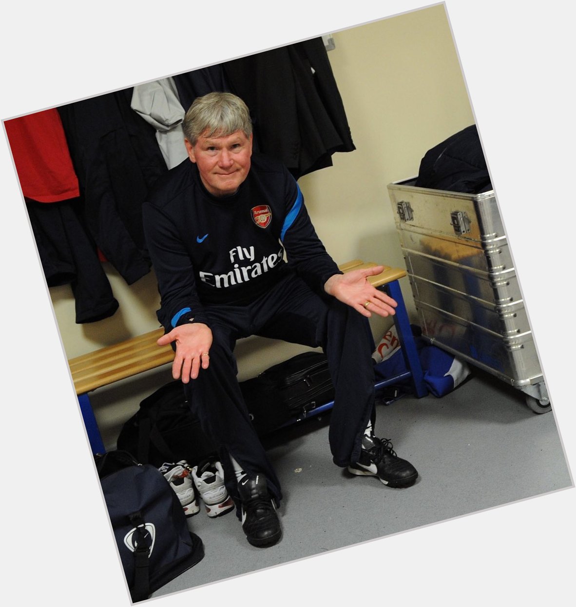 Happy birthday to the man behind the scenes and wengers right hand man for years , pat rice  