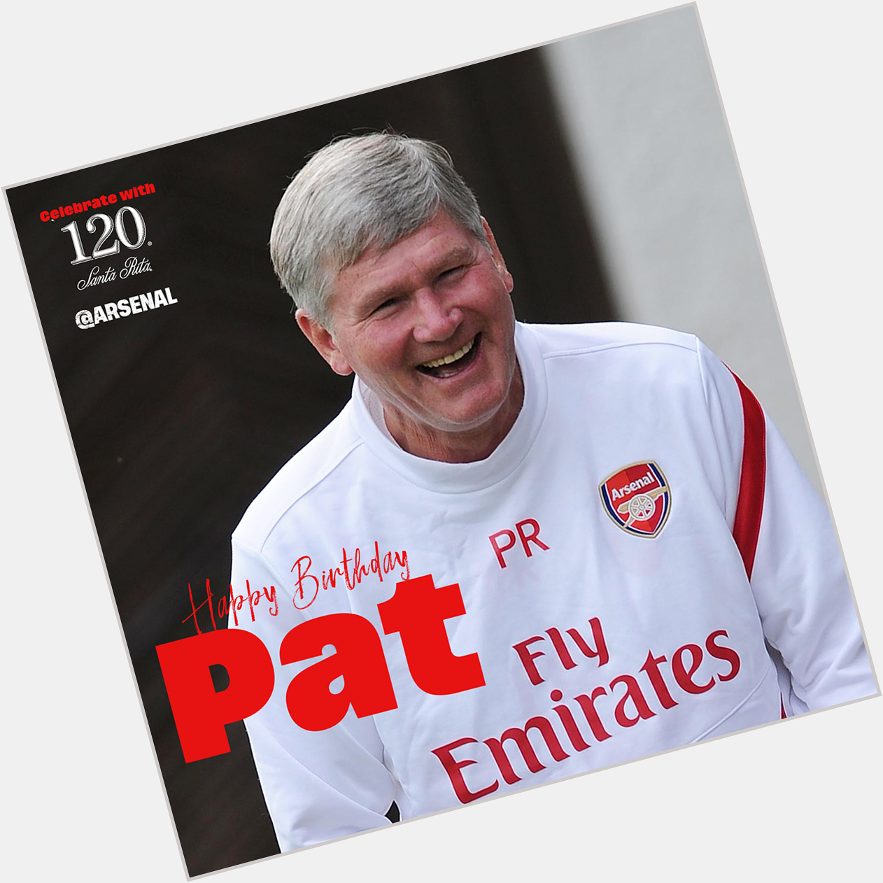 They don\t make legends like this man any more.

Happy birthday, Pat Rice! 