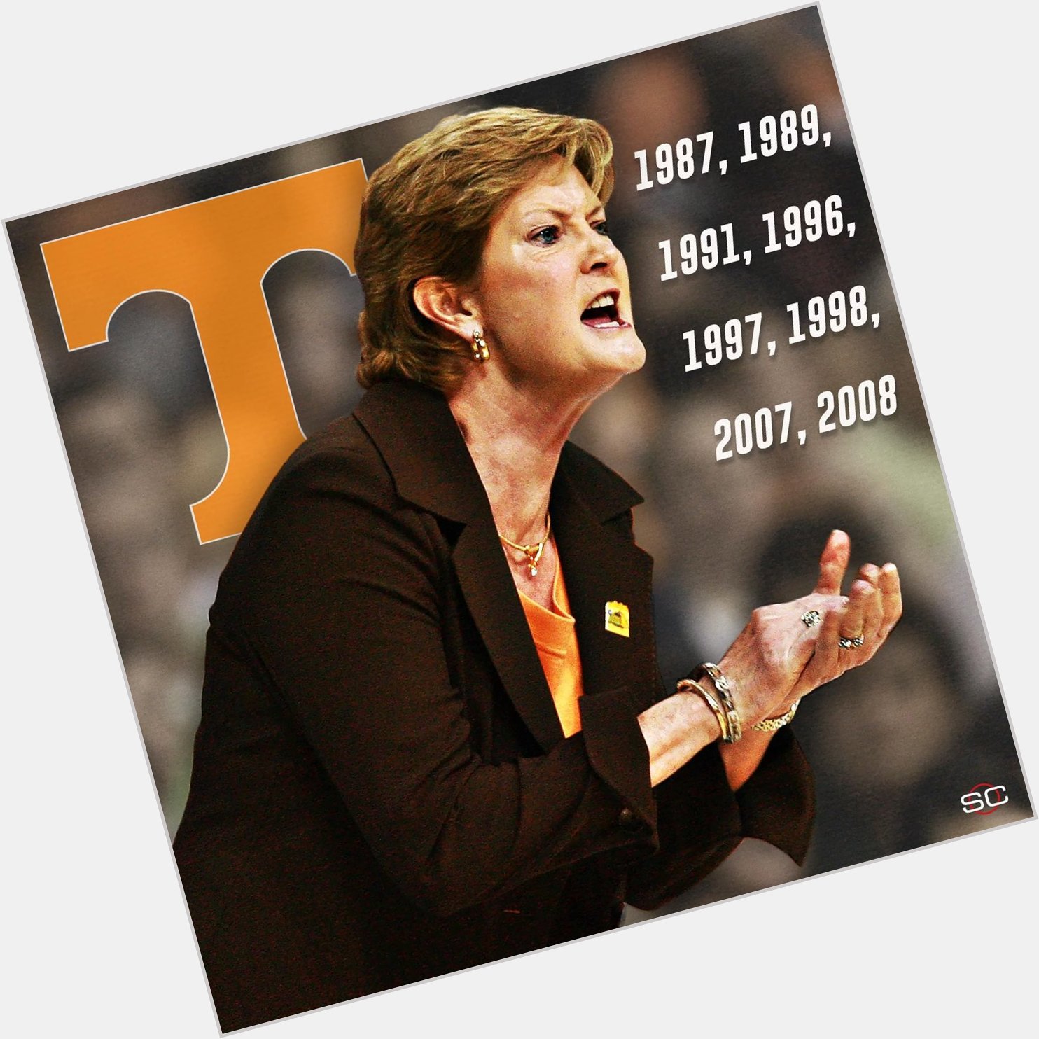 Happy birthday to the greatest of all time, Coach Pat Summitt! 