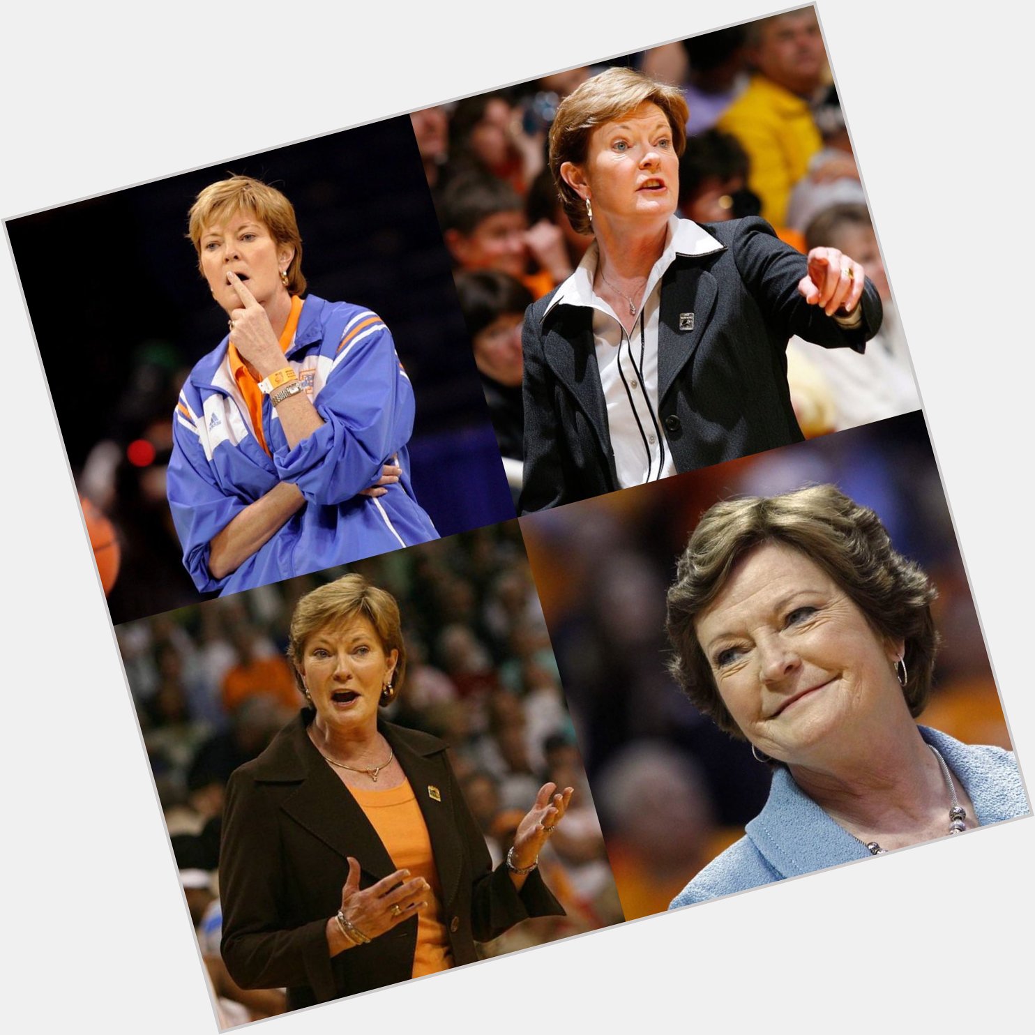 Happy 68 birthday to Pat Summitt up in heaven. May She Rest In Peace.  