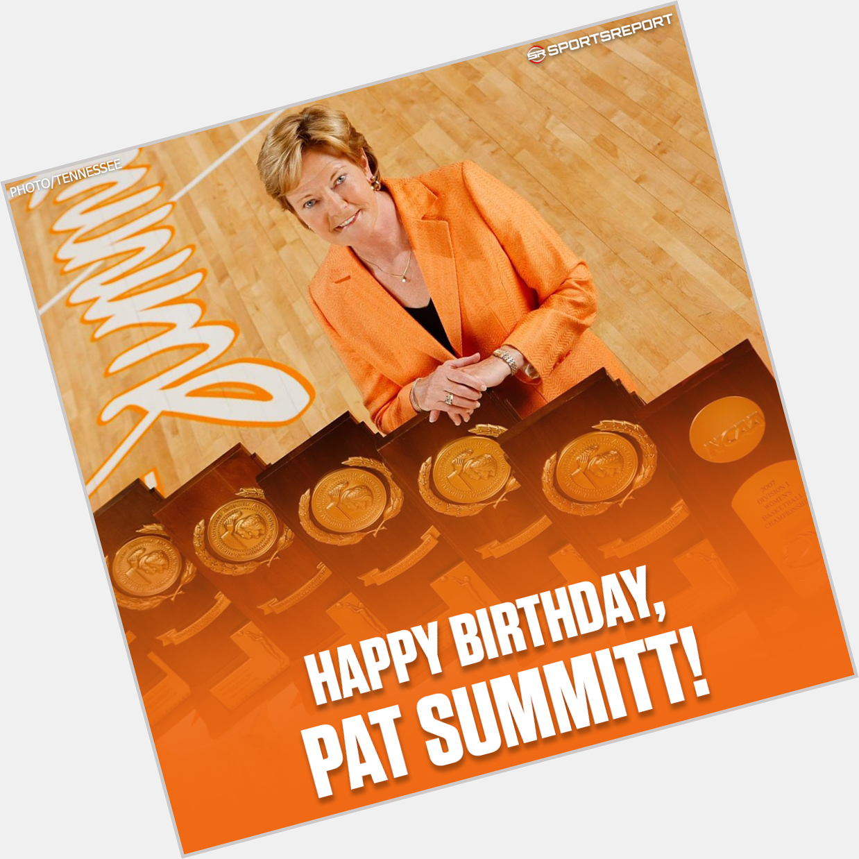 Happy Birthday (forever) to Coaching Legend, Pat Summitt! 