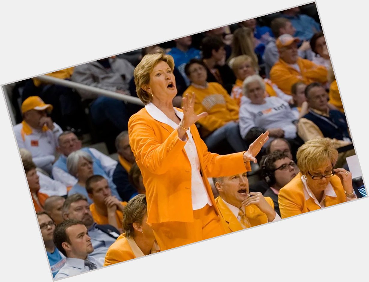 Happy Birthday to my Coach Pat  Summitt the BEST TO EVER do it Goat       