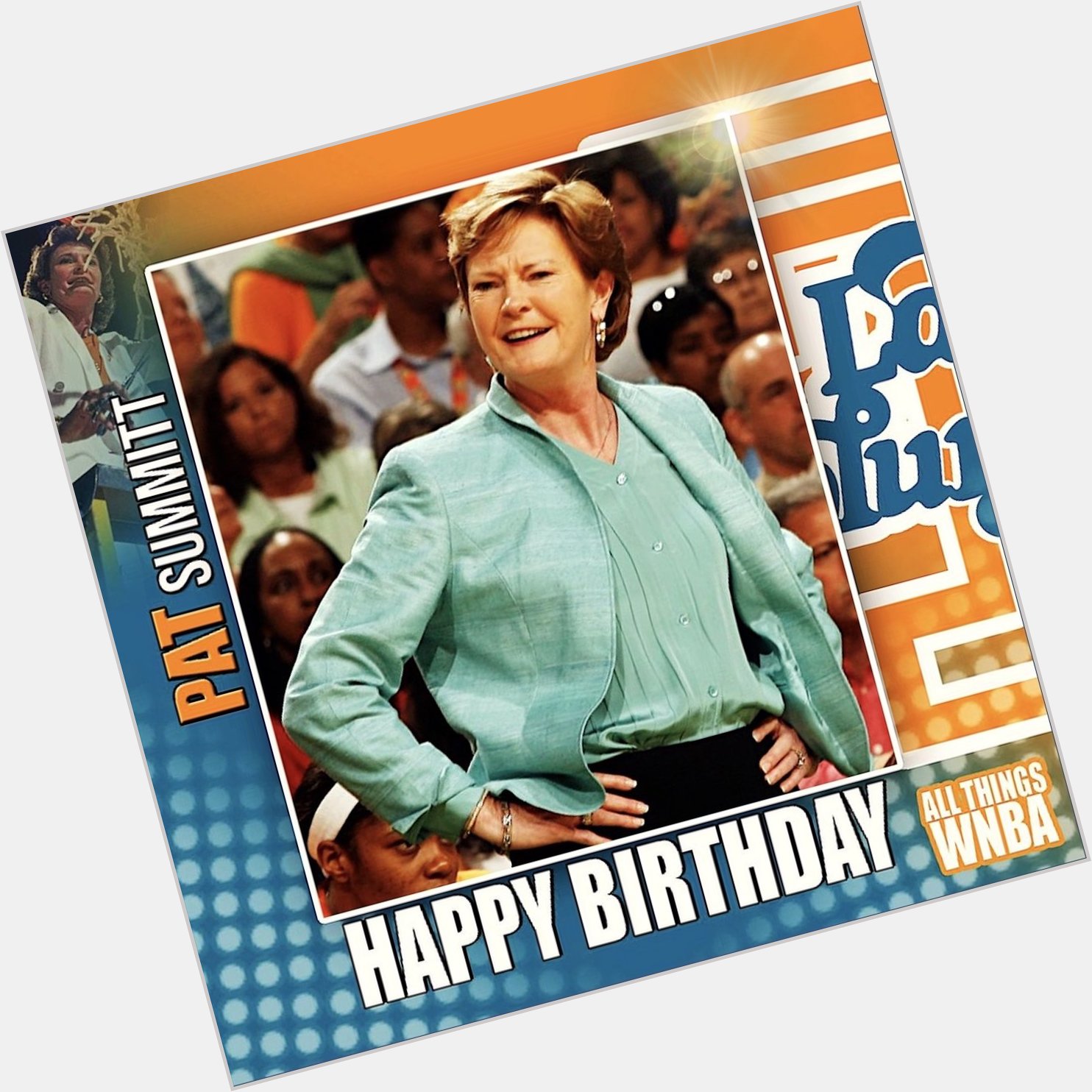 Happy heavenly birthday to basketball icon, legend, and pioneer Pat Summitt!!!  You are truly missed 