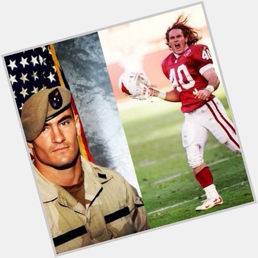Sacrifice = Pat Tillman!                   Happy Birthday Hero, your bravery will forever echo through history! 