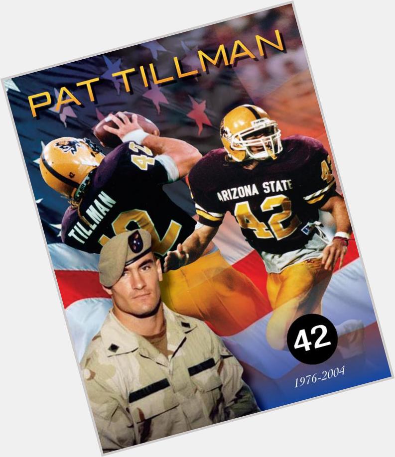 Today we remember Sun Devil great Pat Tillman, on what would have been his 38th birthday.  happy G day homie