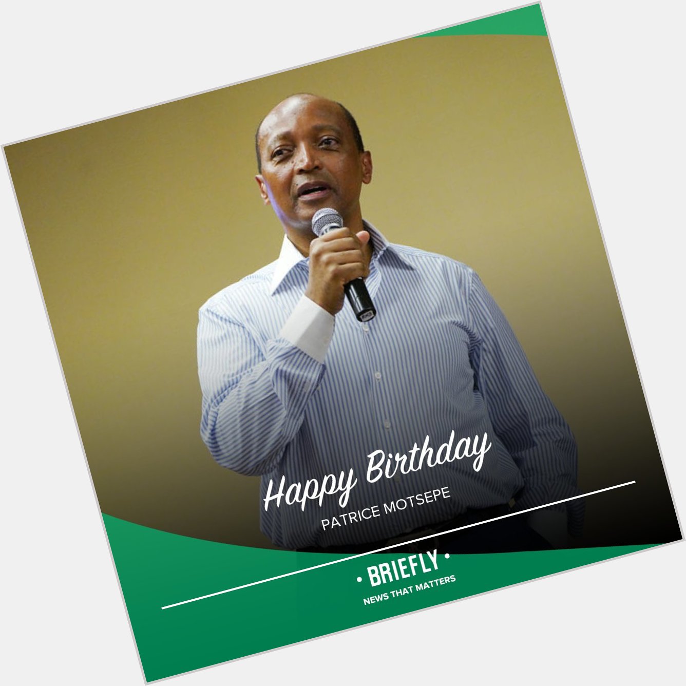 Today, Patrice Motsepe celebrates his birthday - happy birthday, Patrice!   APO Group via Getty Images 