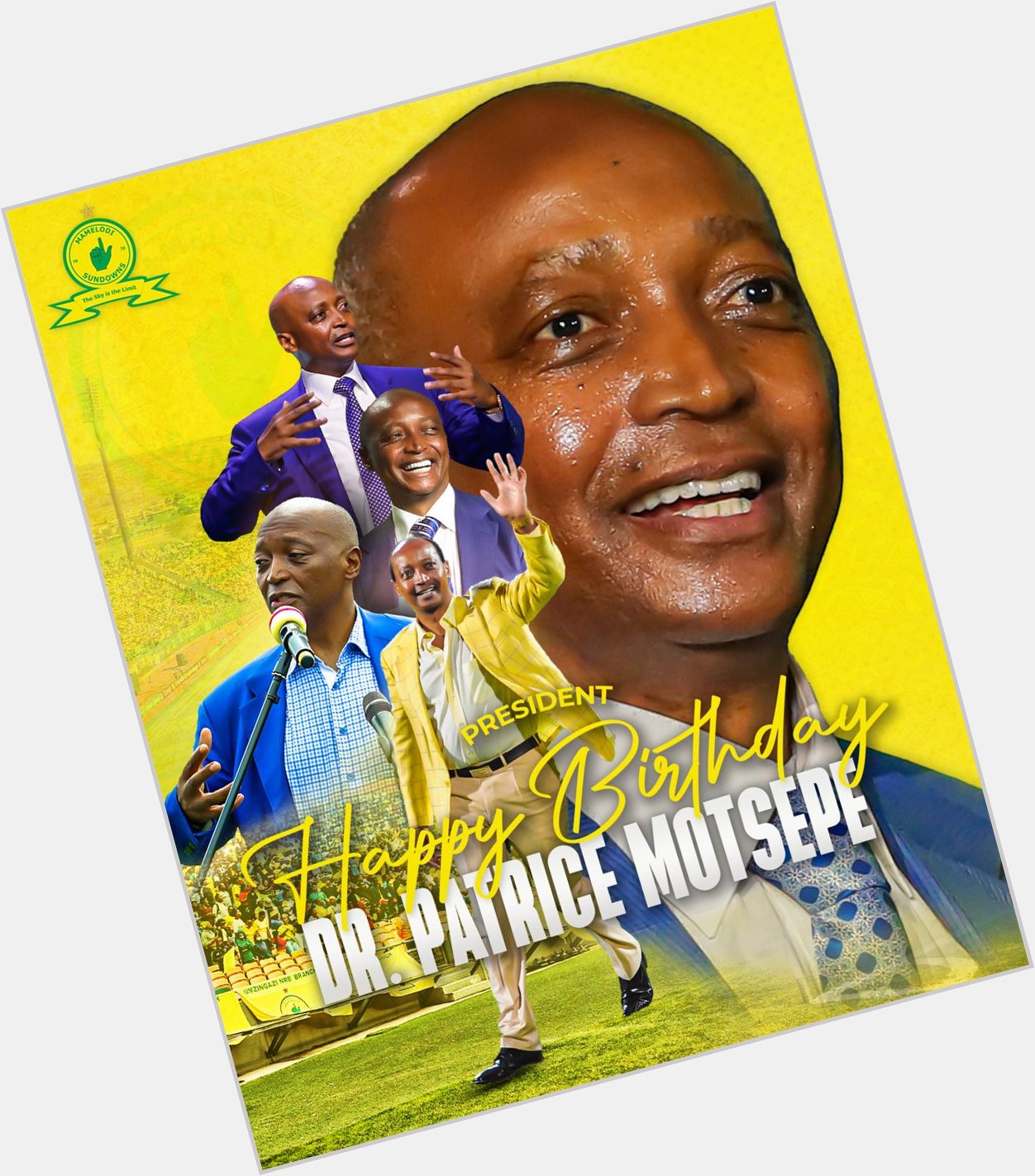 Happy birthday    Dr Patrice Motsepe. 