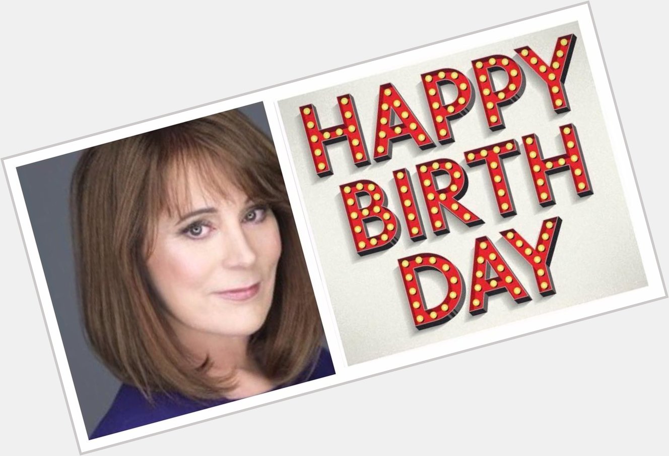 Happy Birthday Patricia Richardson (Dolores D\Amboise in STILL WAITING IN THE WINGS) 