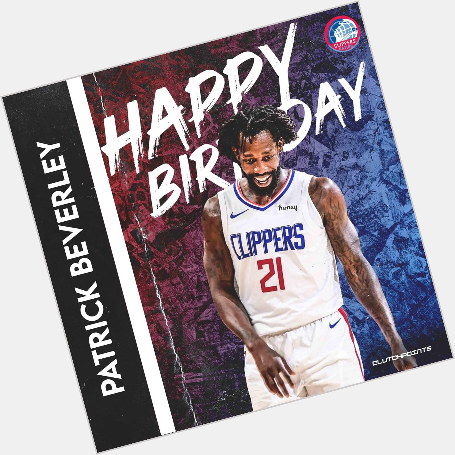 Join Clippers Nation in wishing Patrick Beverley a happy 33rd birthday!  