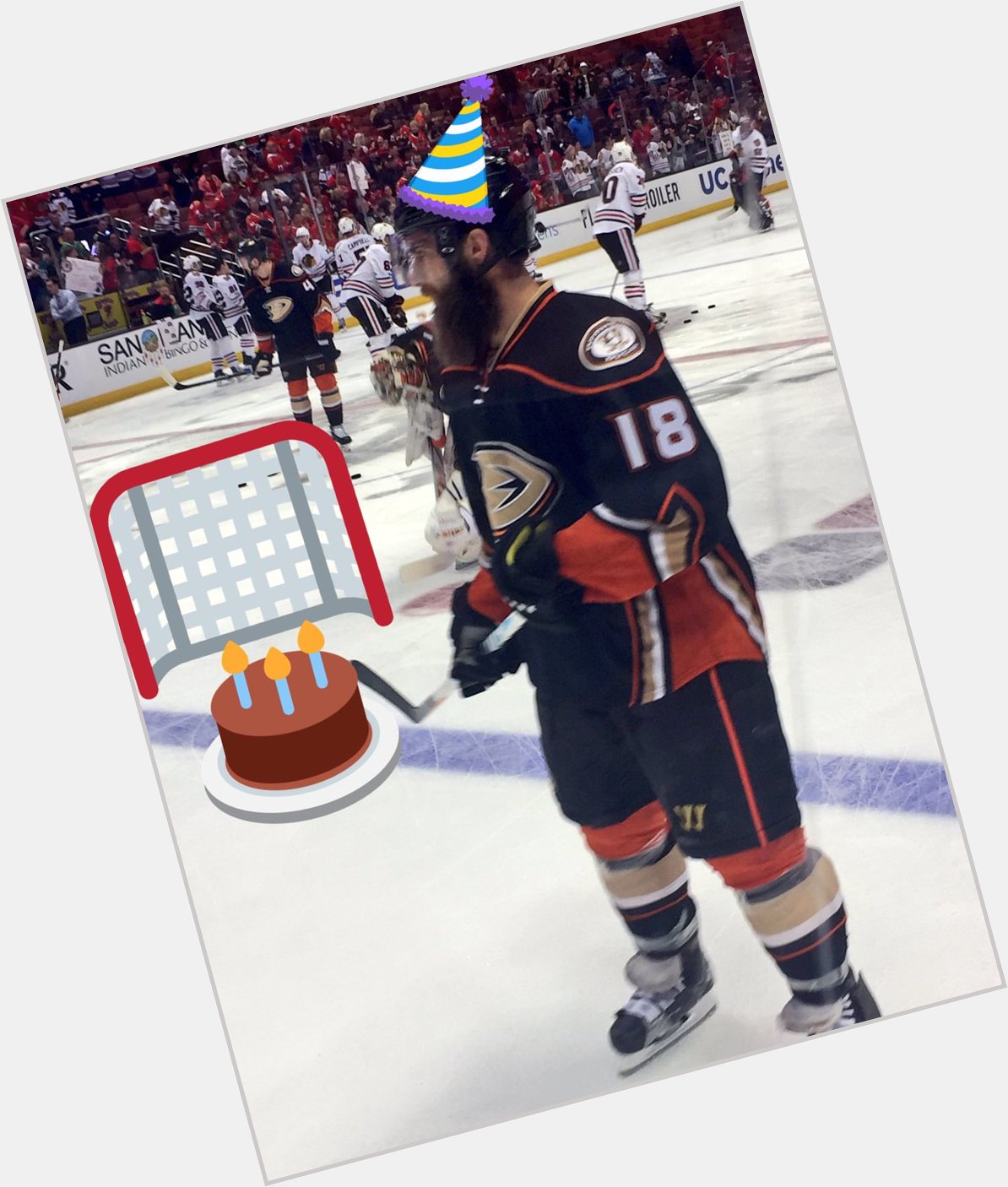  happy birthday! Hope your feeling better and we see ya back on the ice soon.  