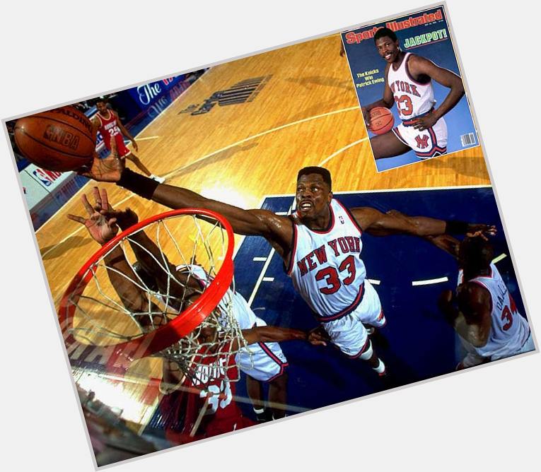 HAPPY BIRTHDAY to NBA Great, Basketball Hall of Famer, Hoya & Knicks Legend PATRICK EWING!! 