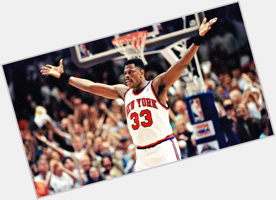 Happy 53rd Birthday to the one and only Patrick Ewing! 