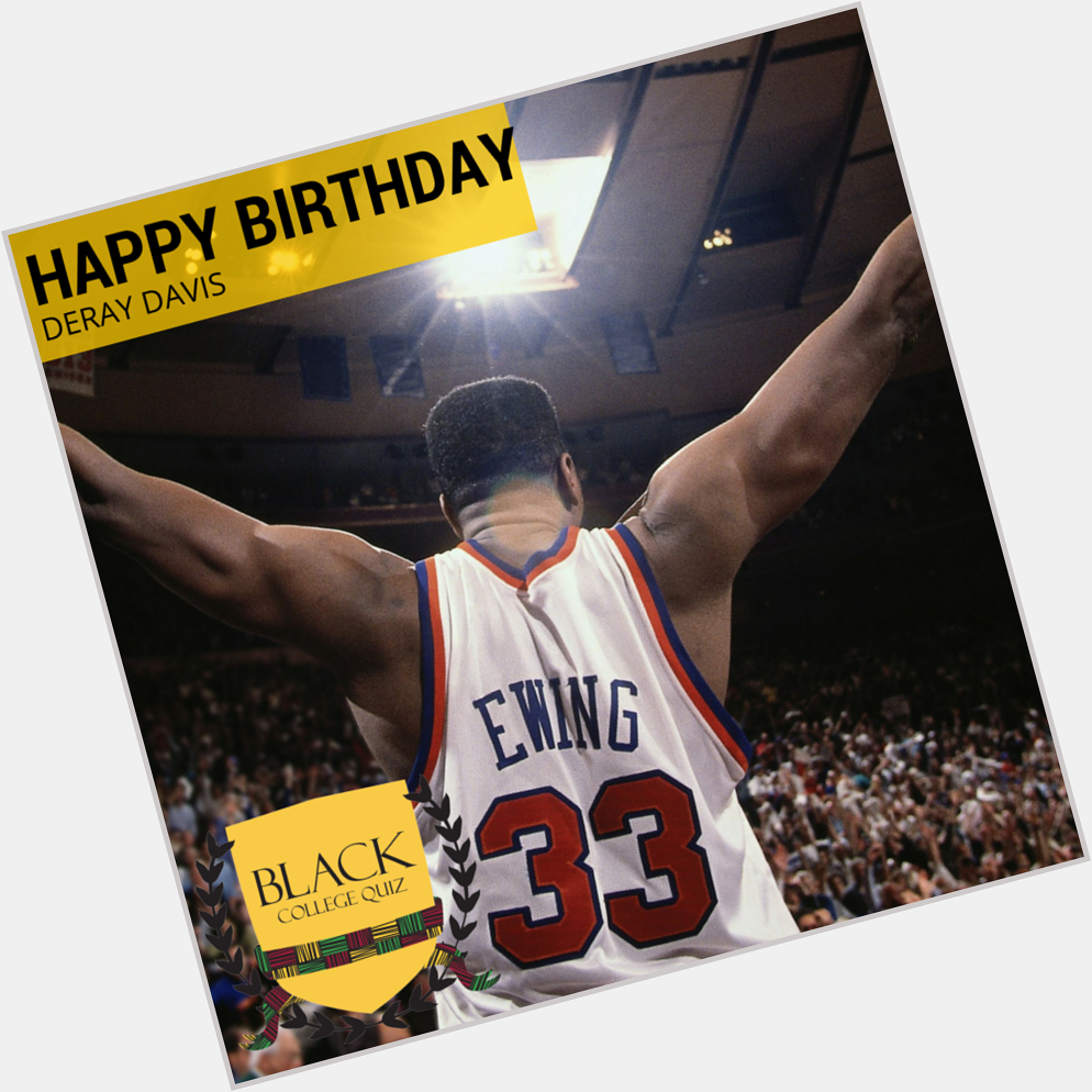 Happy Birthday Patrick Ewing! 