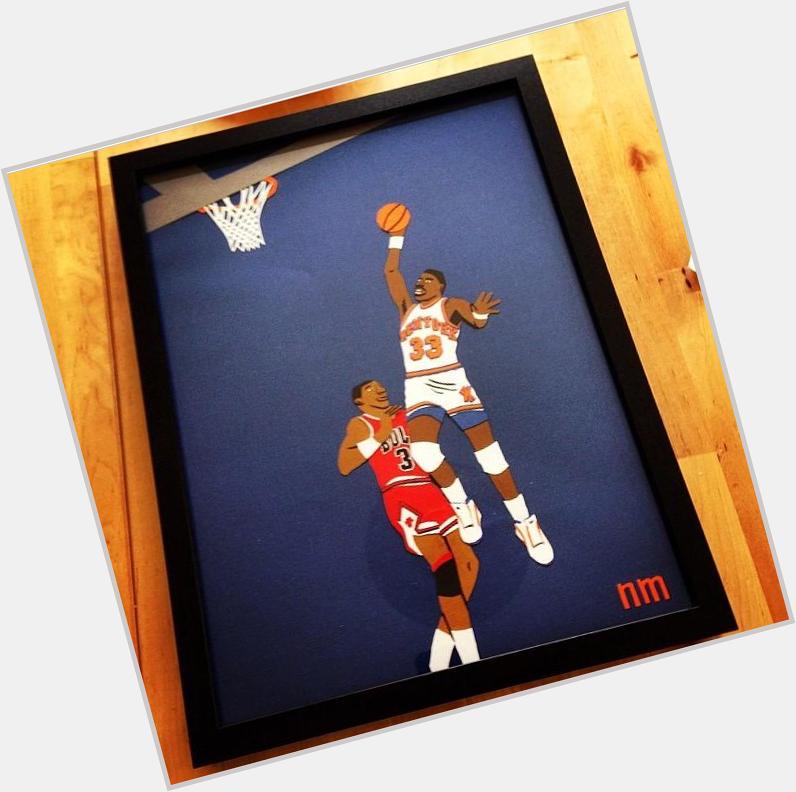 Happy Birthday to my childhood favorite Patrick Ewing. In his honor I present my favorite paper cut art. 