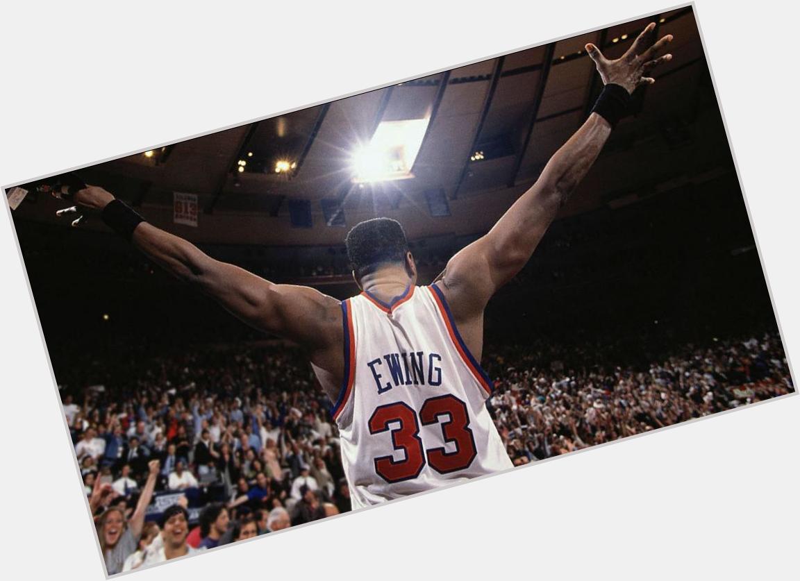Happy Birthday to the Knick I grew up watching, the legend himself, Patrick Ewing 