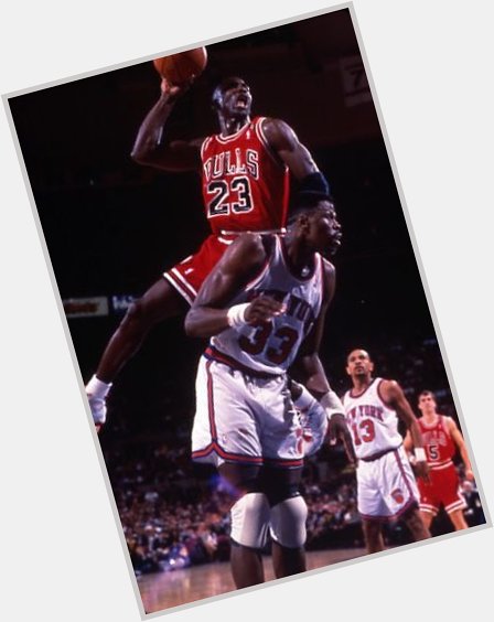 Happy birthday, Patrick Ewing! A huge part of some of my favorite childhood memories. 
